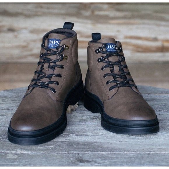 Chaps Everest Brown Ankle Boots Mens 